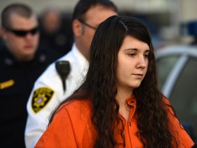 Miranda Barbour, 19, the woman dubbed the so-called Craigslist killer suspect.

REUTERS/Mark Makela