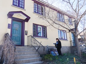 A four-year-old tumbled out of the second story window of this duplex home at 470 Church Hill Ave N. Tuesday, May 6, 2014. The child is being treated for minor injuries. 
Lacy Gillott/Ottawa Sun/QMI Agency