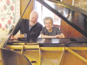 Opera singer John Avey and London pianist Marlene Fagan bring their ?Just Between Friends? celebration of the Broadway and light pop songbook to a Mother?s Day fundraiser supporting a campaign to ?renew? St. Paul?s Cathedral. (Special to QMI Agency)