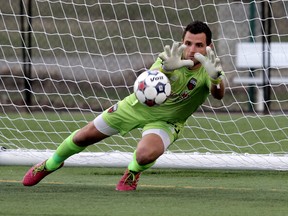 Devala Gorrick played a strong game in a 1-0 loss to defending champs New York Cosmos in the NASL spring season finale. David Bloom/QMI Agency