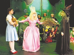 One of the most popular musicals on stage and film, The Wizard of Oz, is being presented by Saunders Musical Theatre Wednesday through Saturday at the school on Viscount Road. (Anita Watkins/Special to QMI Agency)