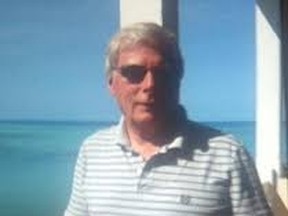 William Grange, of Napanee, has been reported missing in Bermuda.