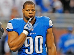 The Detroit Lions have no plans on trading defensive tackle Ndamukong Suh this off-season. (REUTERS)