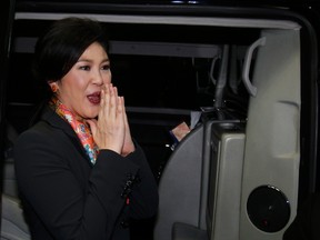 Thailand's Prime Minister Yingluck Shinawatra.

REUTERS/Athit Perawongmetha