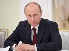 Russian President Vladimir Putin.

REUTERS/Alexei Nikolskiy/RIA Novosti/Kremlin