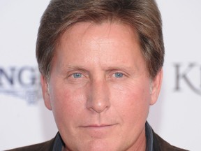 Actor Emilio Estevez attends the 139th Kentucky Derby at Churchill Downs on May 4, 2013 in Louisville, Kentucky. (Michael Loccisano/Getty Images/AFP)