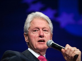 Former U.S. president Bill Clinton