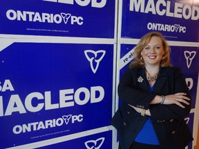 Nepean-Carleton MPP Lisa MacLeod launches her re-election campaign on Wednesday, May 7, 2014. (MEGAN GILLIS/Ottawa Sun/QMI Agency)