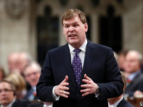 Canada's Foreign Minister John Baird speaks during Question Period in the House of Commons on Parliament Hill in Ottawa May 7, 2014. REUTERS/Chris Wattie