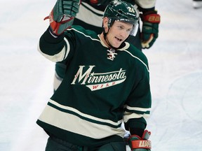 Notorious Minnesota Wild forward Matt Cooke has finished serving his suspension and is set to suit up for Game 4 versus Chicago. (Getty Images/AFP)