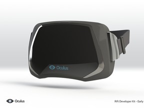 The Oculus Rift virtual-reality headset. (Supplied)