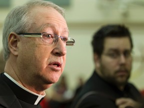 Richard Smith, Archbishop of Edmonton’s Catholic Church. FILE\Edmonton Sun