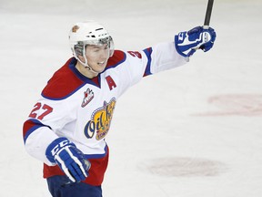 Forward Curtis Lazar, shown here, and goalie Tristan Jarry playing at their peak are among the factors for success for the Oil Kings in the WHL championship. (Ian Kucerak, Edmonton Sun)