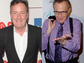 Piers Morgan and Larry King (WENN.COM)