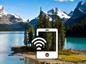 Wi-Fi and camping don't mix.