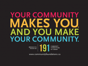 The motto of the Community Foundations of Canada.