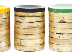Bamboo canisters, $12.99, HomeSense