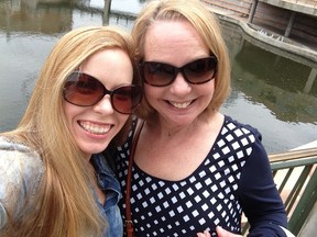 Megan Friedheim, seen here with her mom, Deborah Gunderson, is "acutely aware not everyone has their mom with them" on Mother's Day. Gunderson has a happy story of survival since she was diagnosed with breast cancer in 2006.