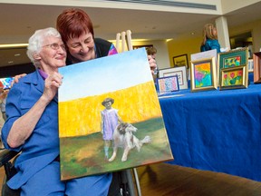 Isabel Epps and Wanda Sawicki (CRAIG GLOVER, The London Free Press)