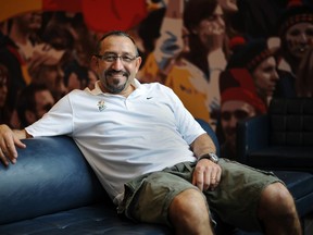 Fergy Neves, one of the organizers of the Ontario Junior Elite Girls Basketball League, which is holding its championships at Queen's University this weekend. (Justin Greaves/For The Whig-Standard)