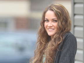 Sierra Noble speaking to students about bullying is one of the reasons she's a positive Manitoban who made a difference in 2014. (Chris Procaylo/Winnipeg Sun/QMI Agency file)