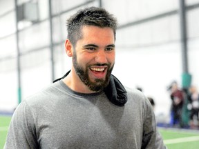 Laurent Duvernay-Tardif, a Canadian med-school student drafted by the Kansas City Chiefs in the sixth round, was busy in the OR while an emergency C-section was being performed during the second round of picks. (JOCELYN MALETTE/QMI Agency)