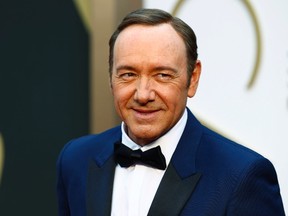 Actor Kevin Spacey arrives at the 86th Academy Awards in Hollywood,in this file photo taken March 2, 2014. (REUTERS)