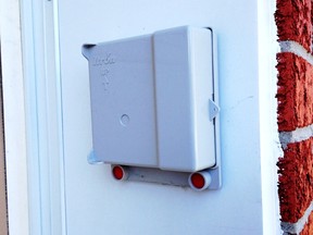 A water meter reader installed on an Ottawa house. May 7, 2014. Errol McGihon/Ottawa Sun/QMI Agency