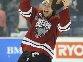 The Guelph Storm won the 2014 Robertson Cup OHL Championship with a 4-3 win over the North Bay Battalion at the Sleeman Centre in Guelph on Friday May 9, 2014.