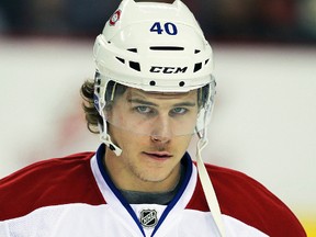 All signs point to Nathan Beaulieu making his NHL playoff debut with the Montreal Canadiens against the Boston Bruins on Monday night. (AL CHAREST/QMI Agency)