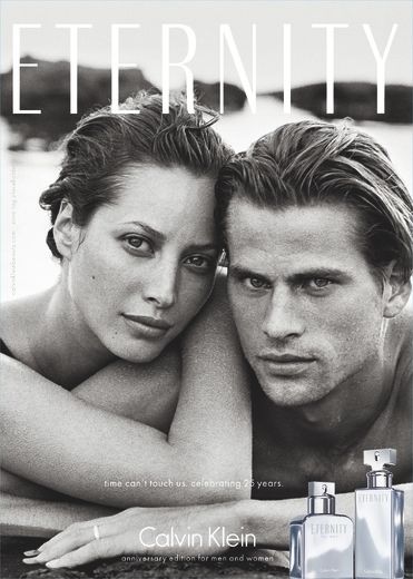 Christy Turlington recreates iconic Calvin Klein Eternity ad with