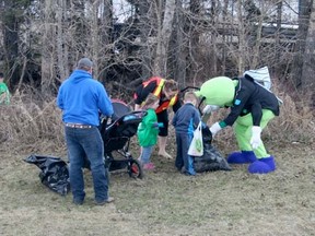 Members and groups in Drayton Valley headed to different areas of town to pick up litter on May 8 as part of Operation Clean Sweep, which takes place annually to welcome spring.