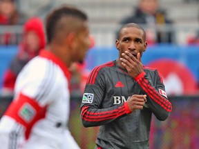 TFC Jermain Defoe likely won’t be going to the World Cup in Brazil this summer. (JACK BOLAND/Toronto Sun)
