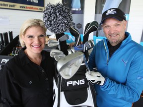 Lisa and Kevin Haime take great pride in the number of successful golfers and admirable young people they've helped through their Junior Golf Initiative over the past seven years. (Doug Hempstead/Ottawa Sun)