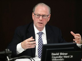 City Councillor David Shiner. (Toronto Sun files)