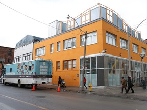 The shelter is located at 129 Peter St. at Richmond St. (CRAIG ROBERTSON/Toronto Sun)