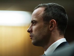 Oscar Pistorius sits in court.

REUTERS/Gianluigi Guercia/Pool