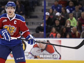 Edmonton Oil Kings defenceman Griffin Reinhart made a big impact after he came back from the NHL.