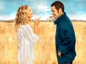 Drew Barrymore and Adam Sandler in "Blended."