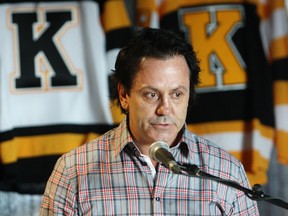Kingston Frontenacs general manager Doug Gilmour. (Whig-Standard file photo)