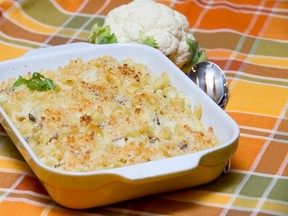 Cauliflower mushroom mac n cheese made by Jill Wilcox at Jill's Table in London, Ontario on Monday March 24, 2014. CRAIG GLOVER/QMI Agency