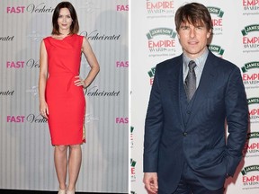 Emily Blunt and Tom Cruise. (WENN.COM file photo)