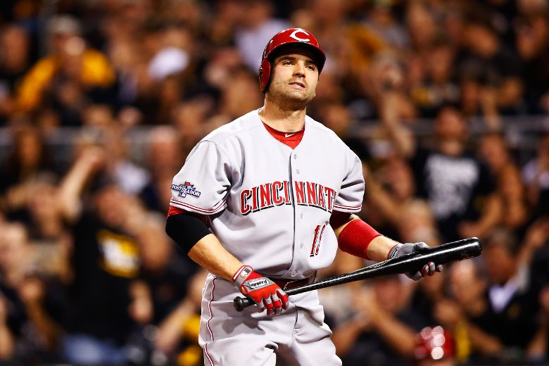 Votto's MRI shows left quad strain