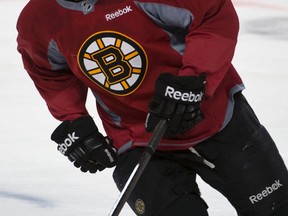 Shawn Thornton of the Boston Bruins. (MARTIN CHEVALIER/QMI Agency)