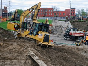 Ross St. bridge removed