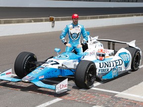 Canada's James Hinchcliffe will start in the middle of the front row for the Indy 500. (USA Today/photo)