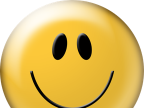 Smiley face.

(Wikicommons)
