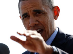 President Obama.

REUTERS/Kevin Lamarque