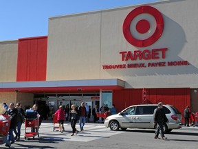 The opening of the first Target store in Quebec, including one located along Highway 13 in Laval, Sept. 17, 2013. (MICHEL DESBIENS / QMI AGENCY)