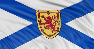 Nova Scotia flag (Fotolia)